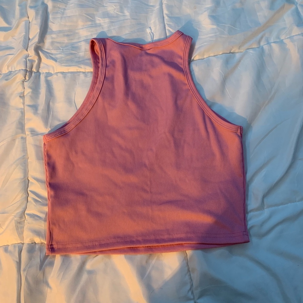 Pink tank top size large